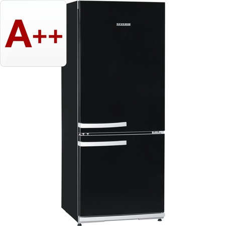 Kuehl-Gefrierkombination-Severin-KS-9775-A-schwarz-Gefrierschrank-Kuehlschrank