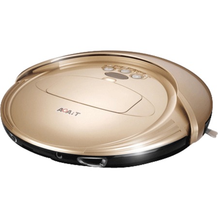 Saugroboter-Agait-E-Clean-EC02-Fernbedienung-Champagner-Boden-Staubsauger